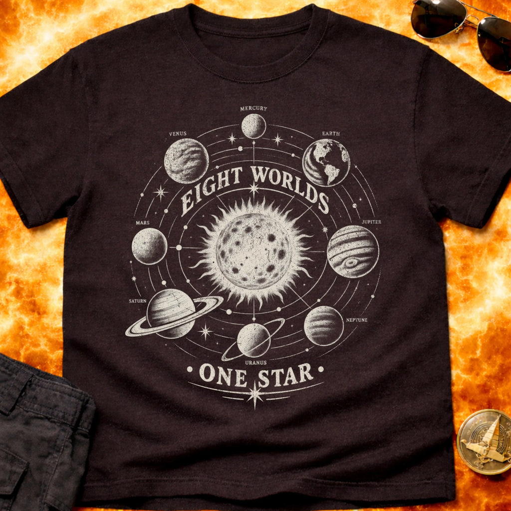 Eight Worlds One Star T-Shirt product image 1