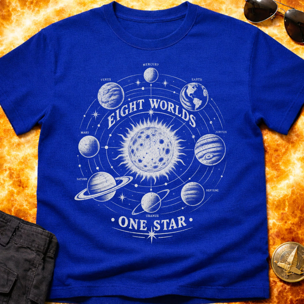 Eight Worlds One Star T-Shirt product image 5