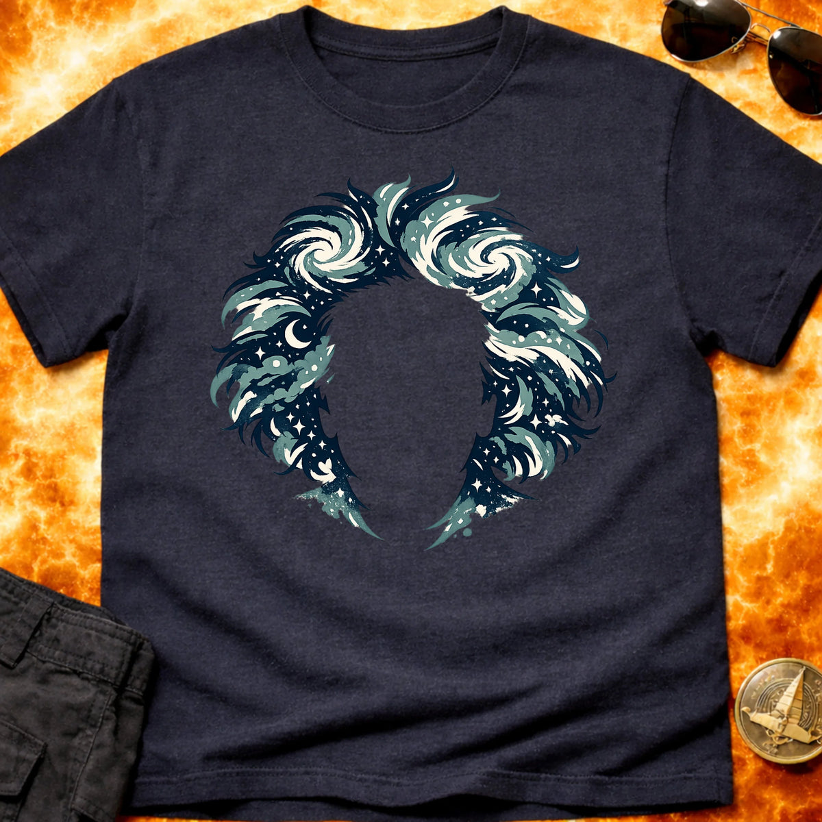 Einstein Galaxy Hair T-Shirt product image 4