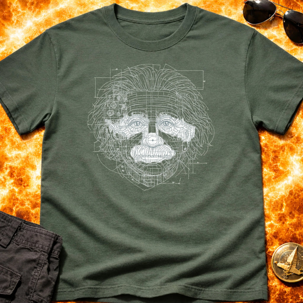 Einstein Schematic T-Shirt product image 3