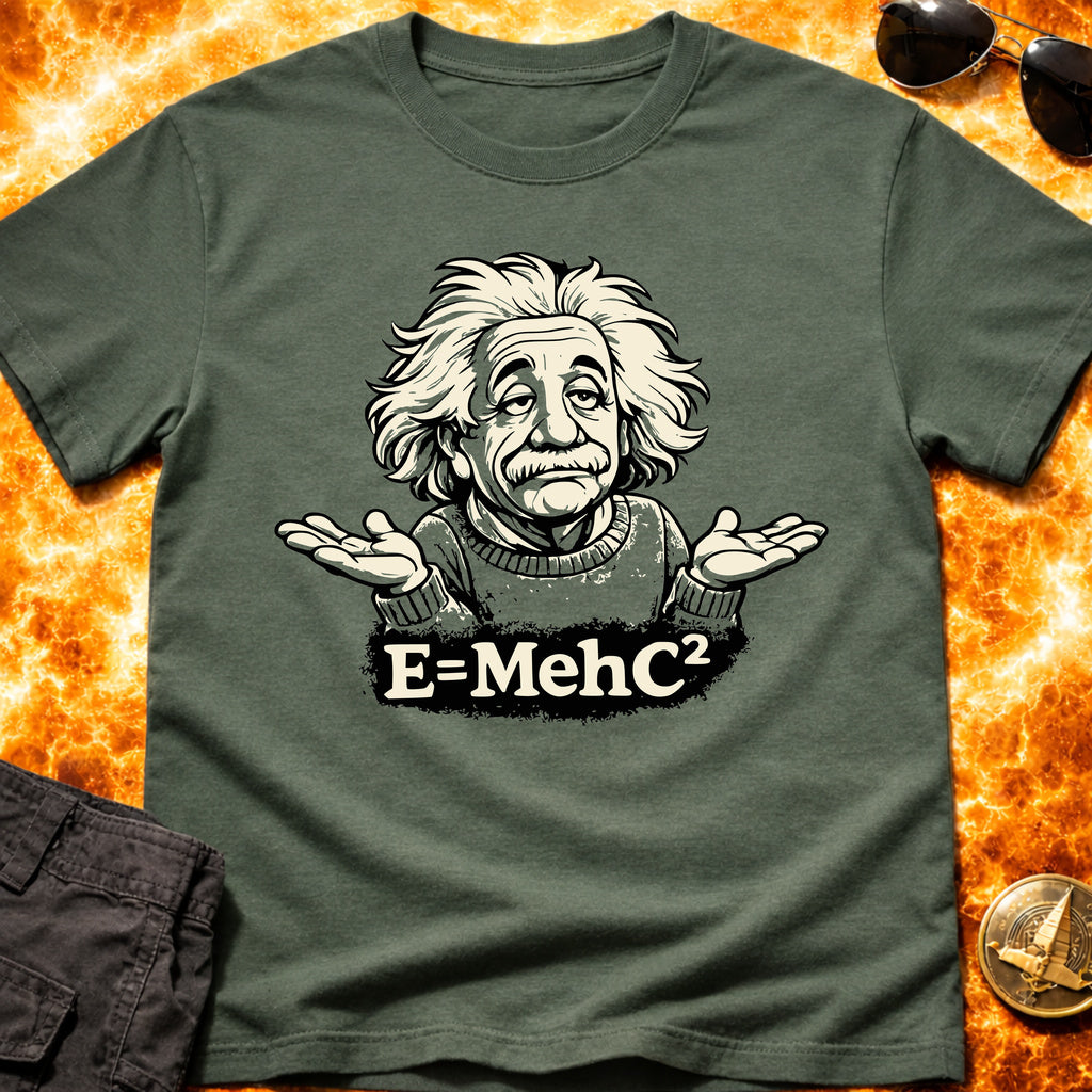 Einstein E = Meh C² Soft T-Shirt product image 3