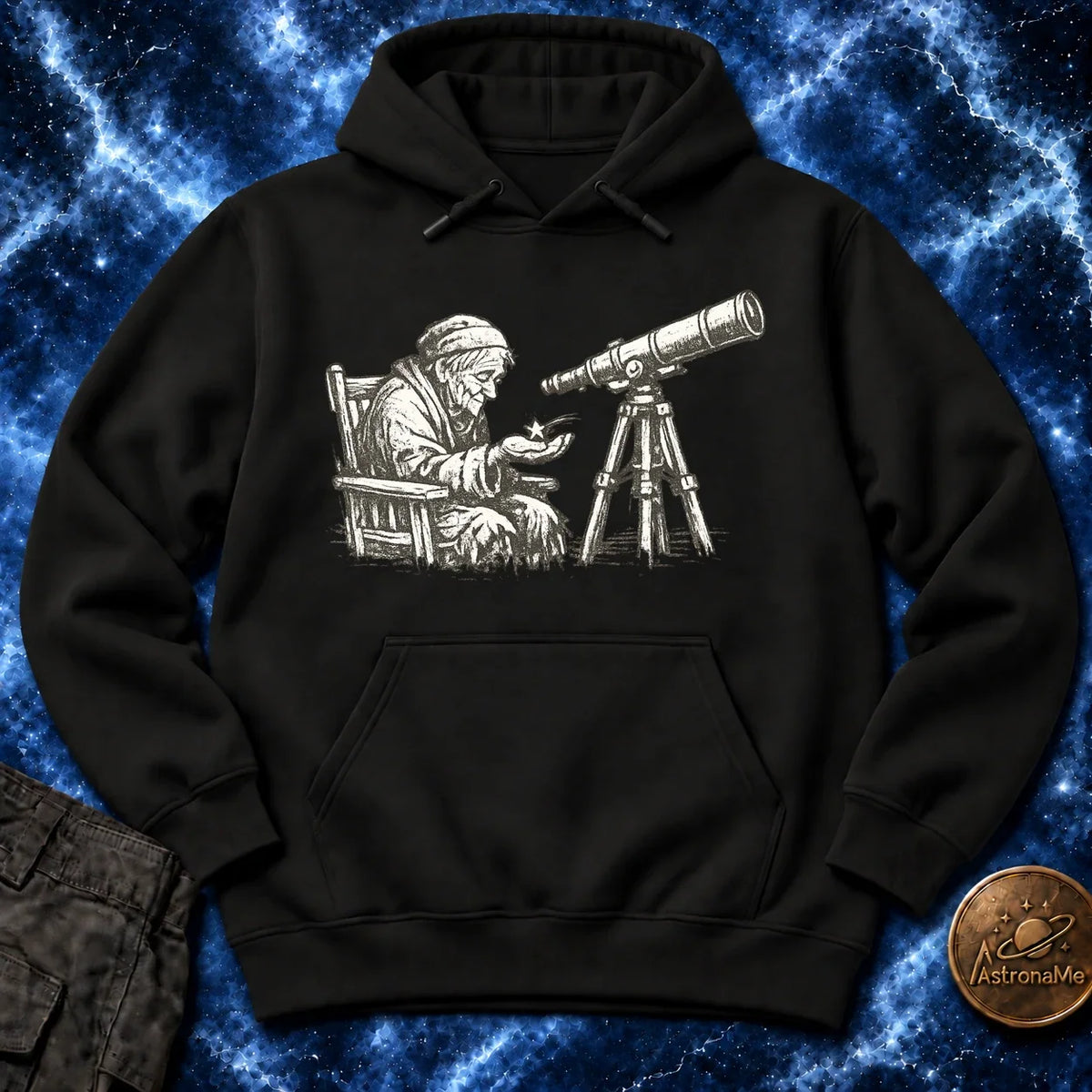 Elderly Stargazer Hoodie product image 6