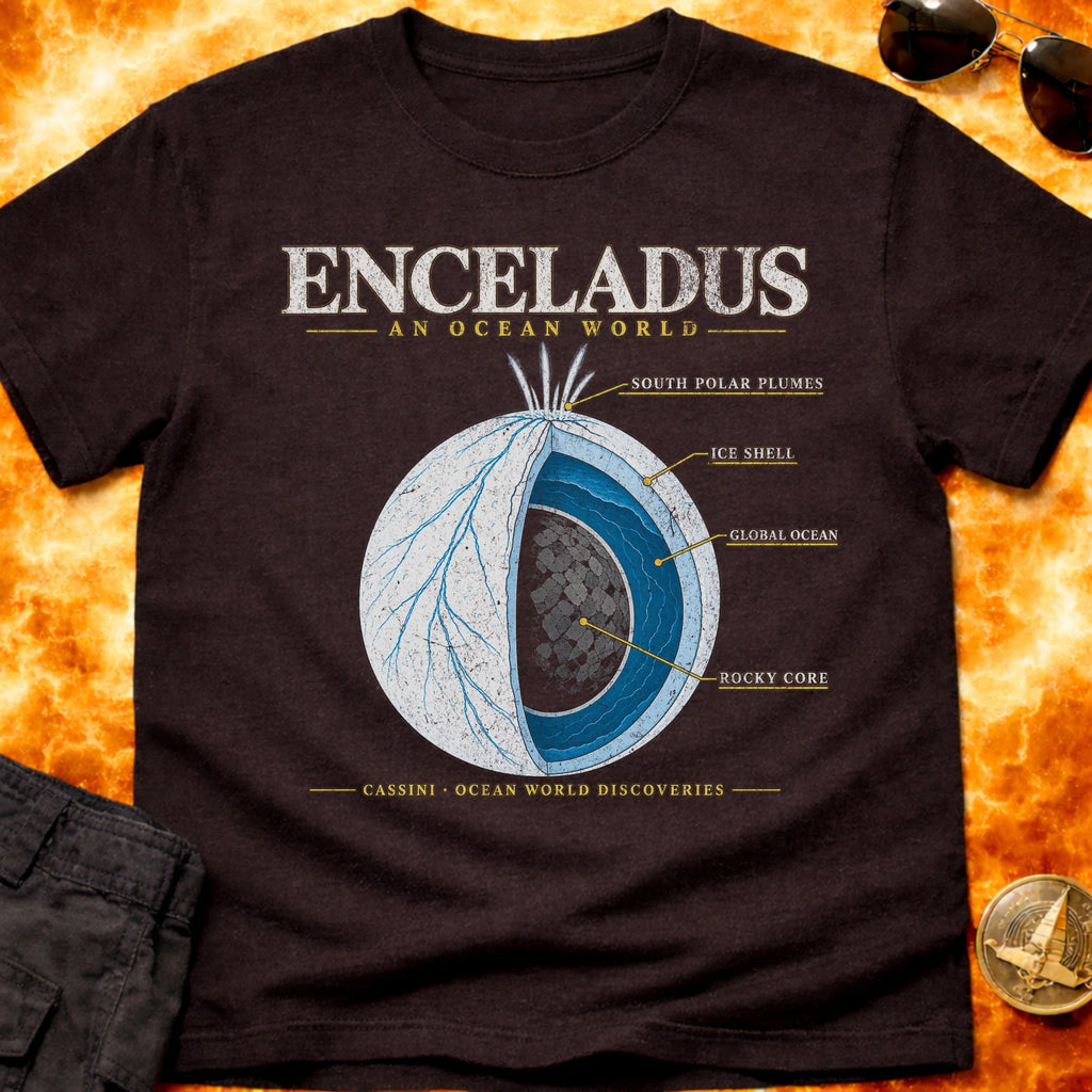 Enceladus Ocean World T-Shirt product image 2