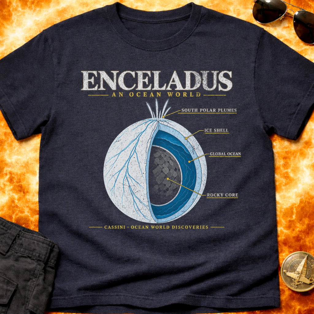 Enceladus Ocean World T-Shirt product image 3