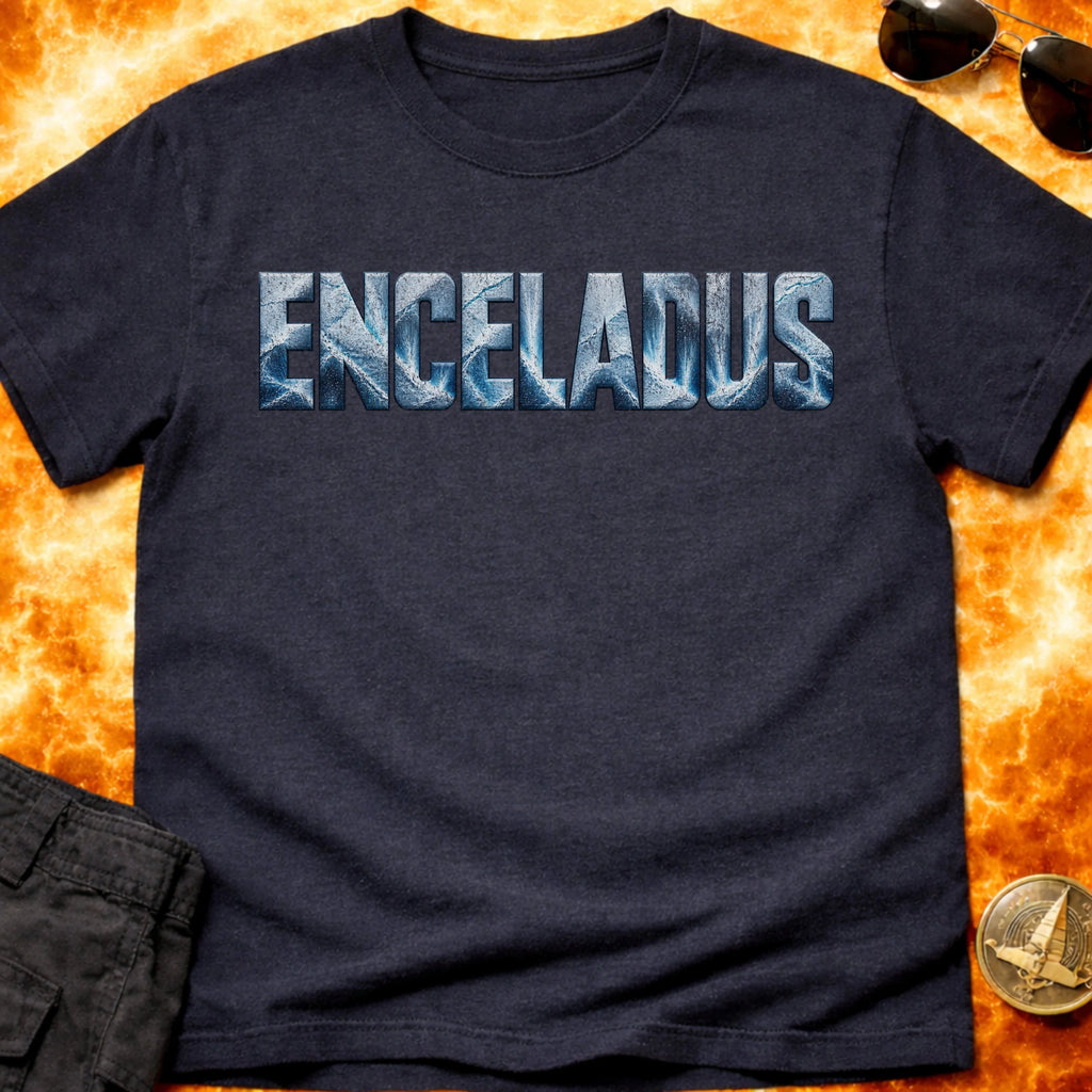 Enceladus Text T-Shirt product image 4