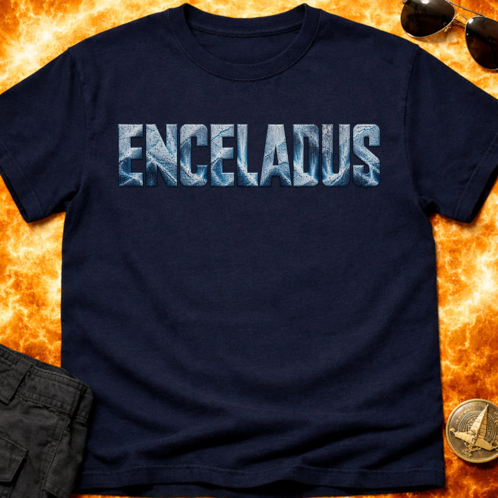 Enceladus Text T-Shirt product image 2