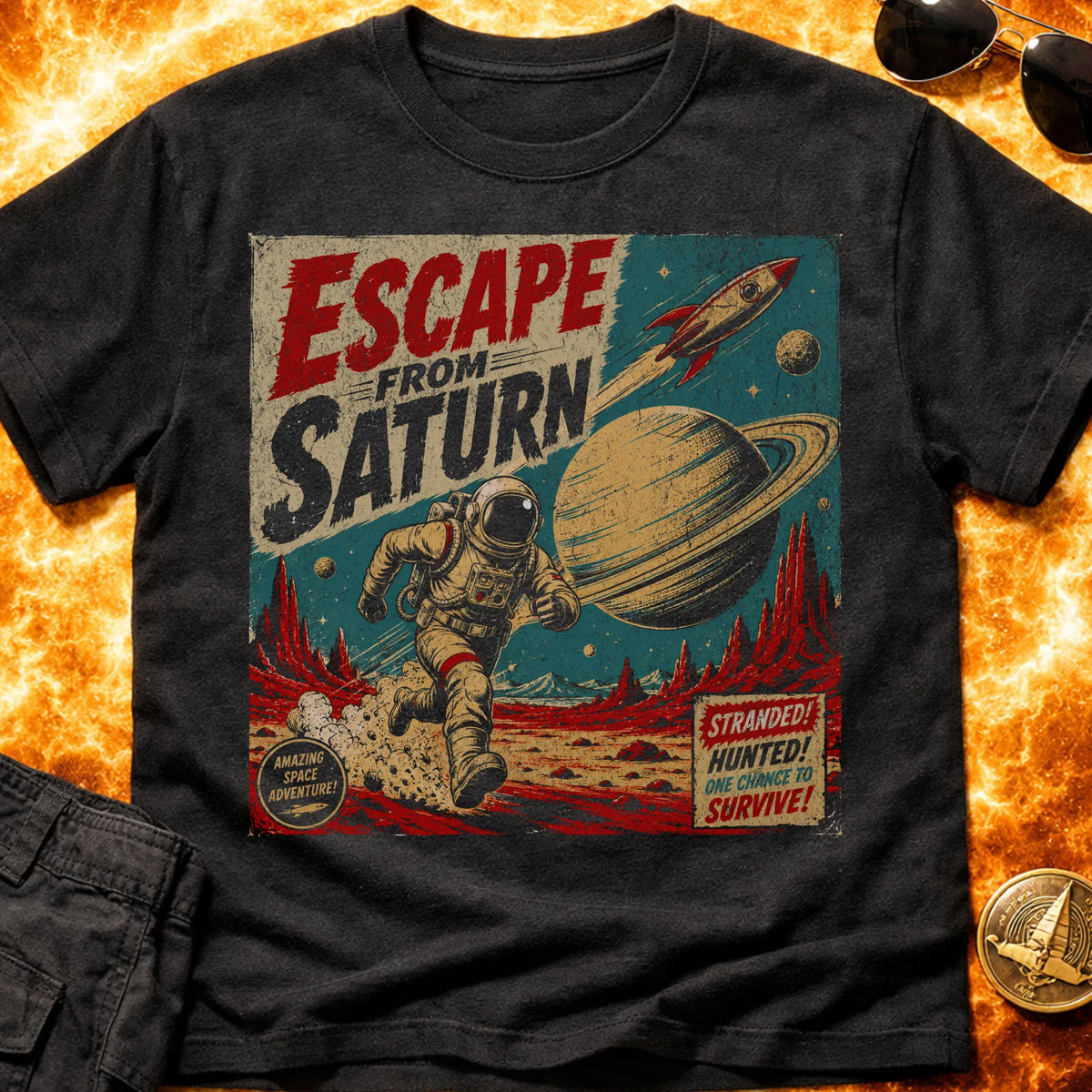 Escape From Saturn T-Shirt