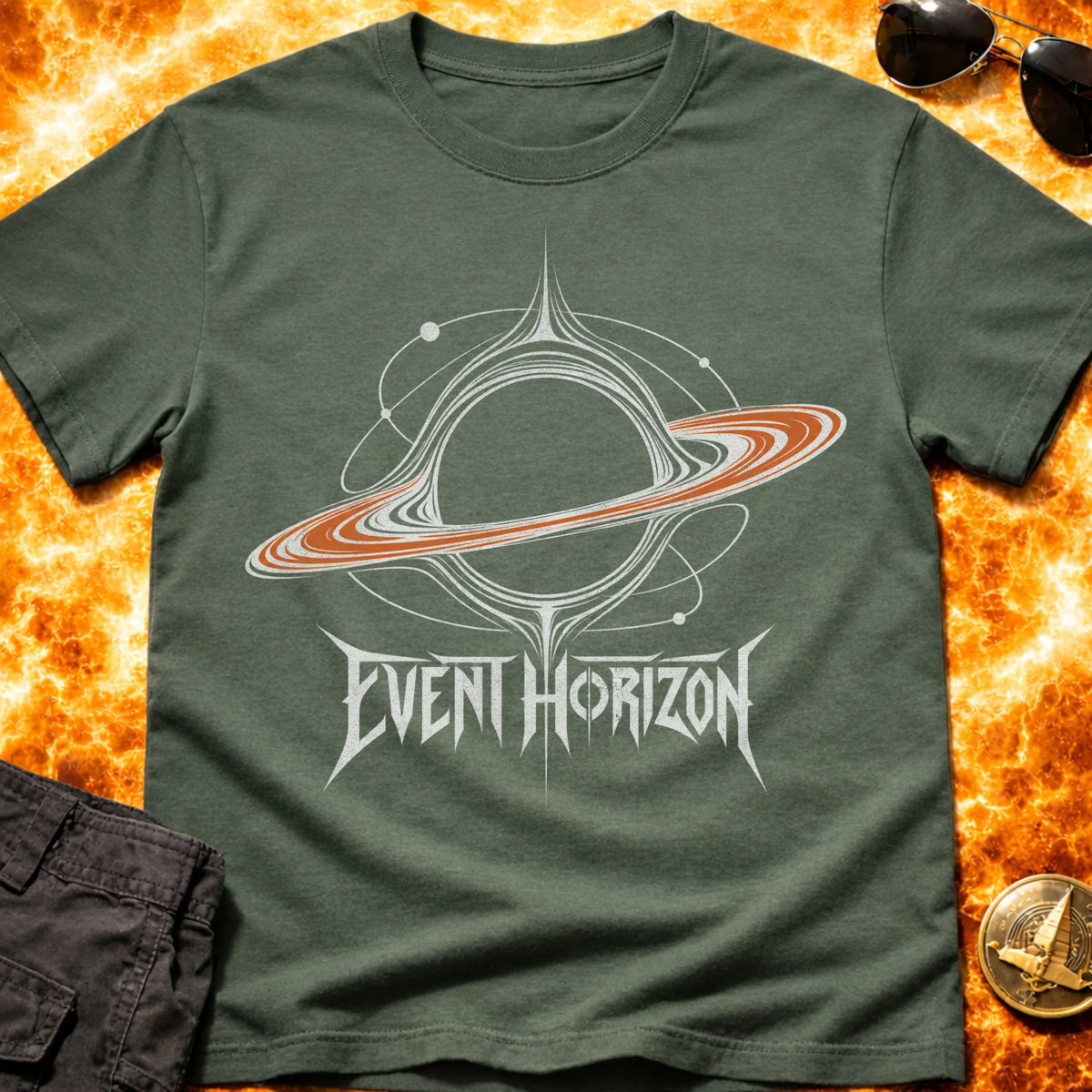 Event Horizon Metal T-Shirt product image 6