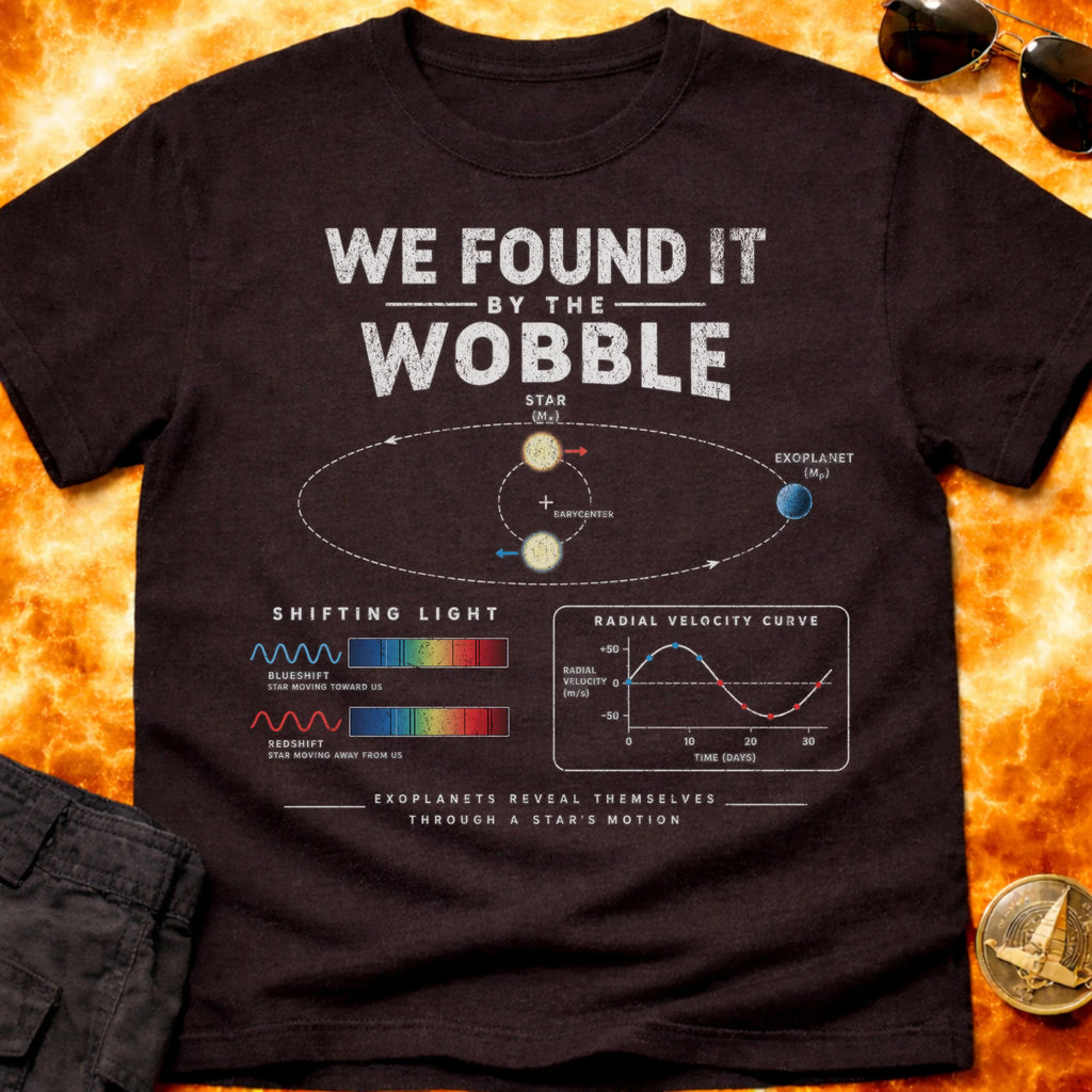Exoplanets Wobble T-Shirt product image 4