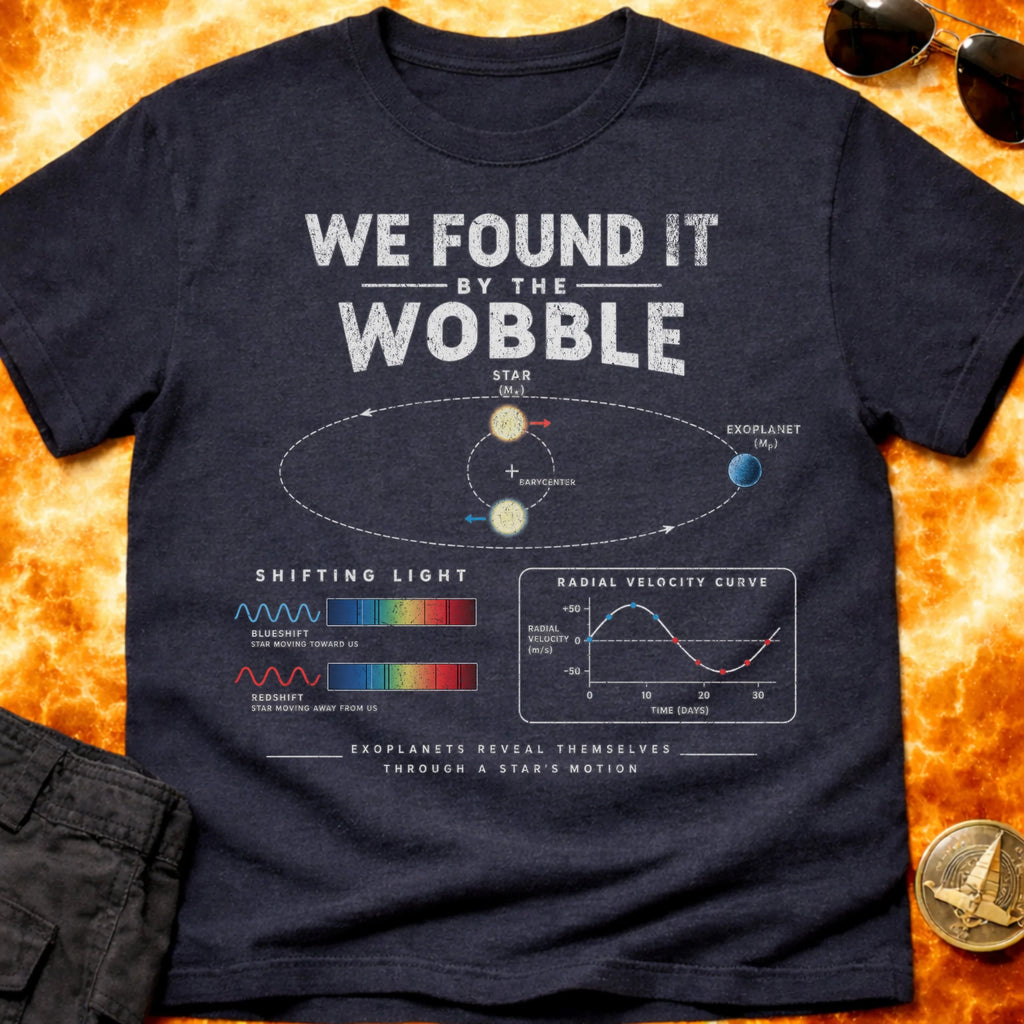 Exoplanets Wobble T-Shirt product image 3