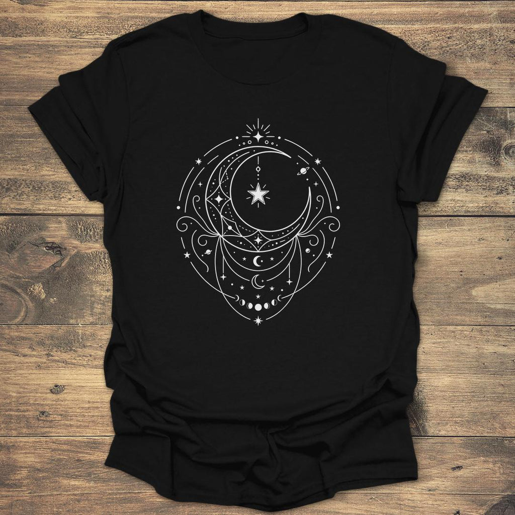 Celestial Lunar Filigree Moon Phase