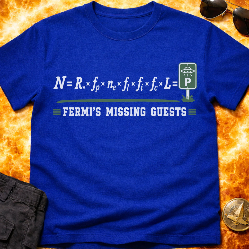 Fermi's Missing Guests T-Shirt product image 5