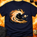 Fiery Galaxy Wave T-Shirt product image 1