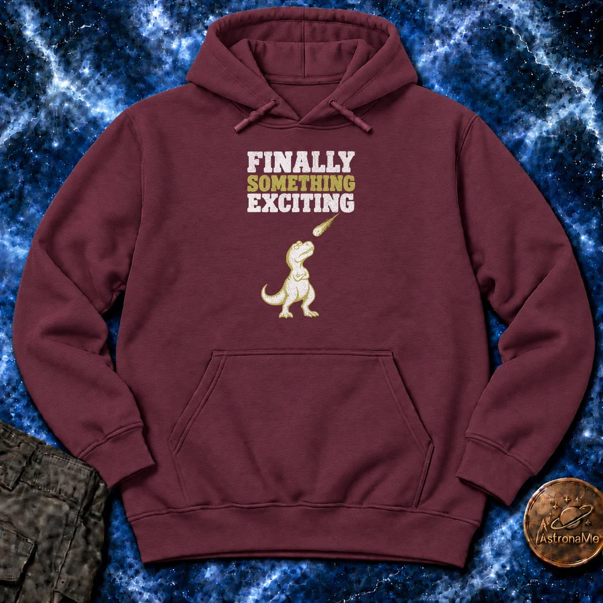 Finally Something Exciting Hoodie product image 3