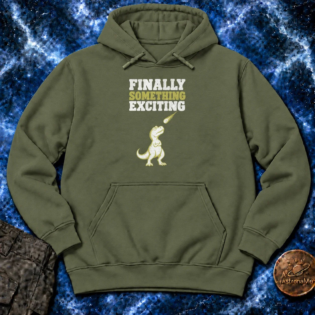 Finally Something Exciting Hoodie product image 1