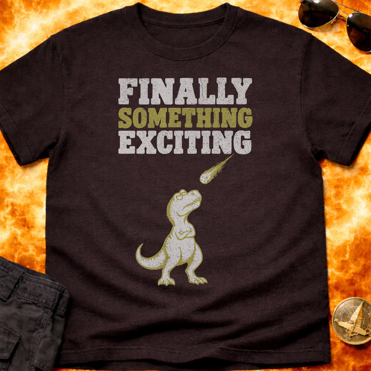 Finally Something Exciting T-Shirt product image 2