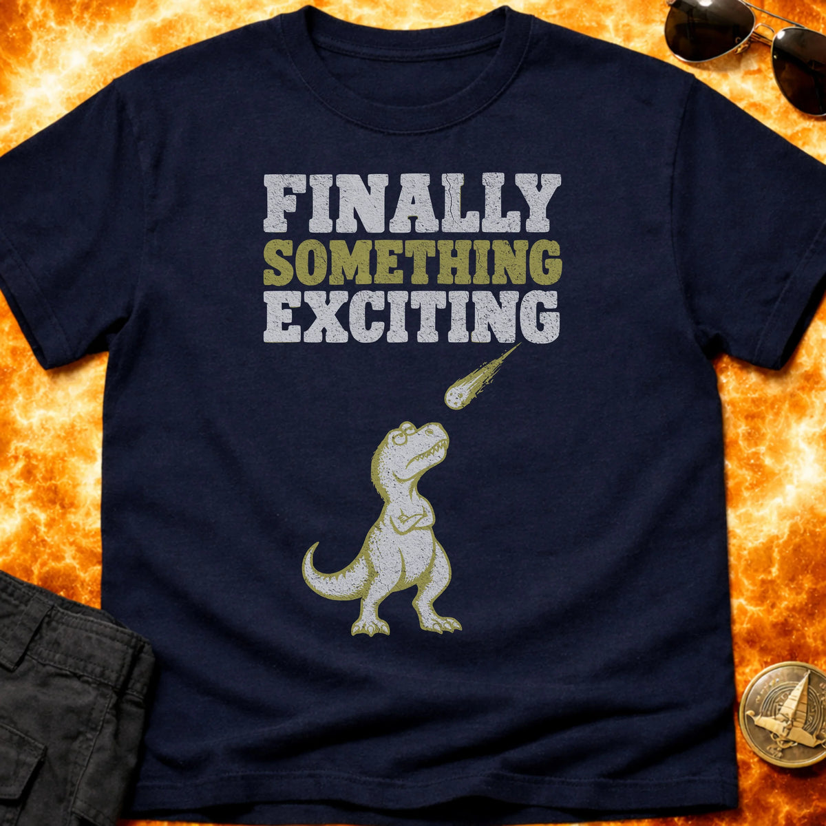 Finally Something Exciting T-Shirt product image 3