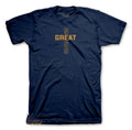 Foamposite Midnight Navy Greatness Cross Shirt