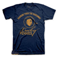 Foamposite Midnight Navy Lucky Pennies Shirt