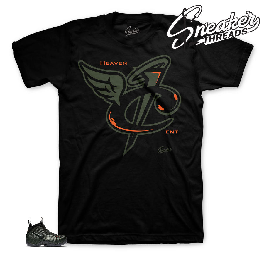 Foamposite Sequoia Heaven Cent Shirt
