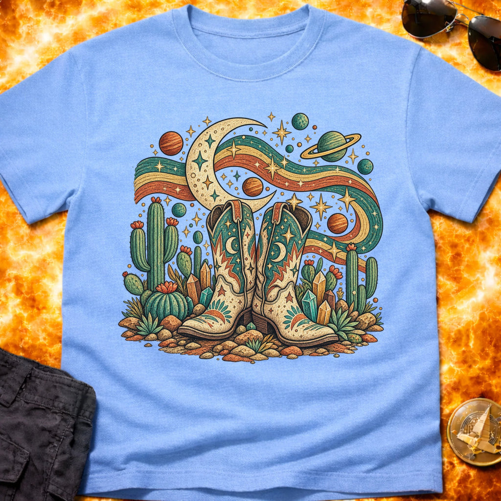 Folk Cosmic Boots T-Shirt product image 5