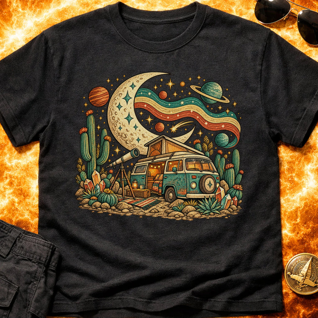 Folk Cosmic Camper T-Shirt product image 2