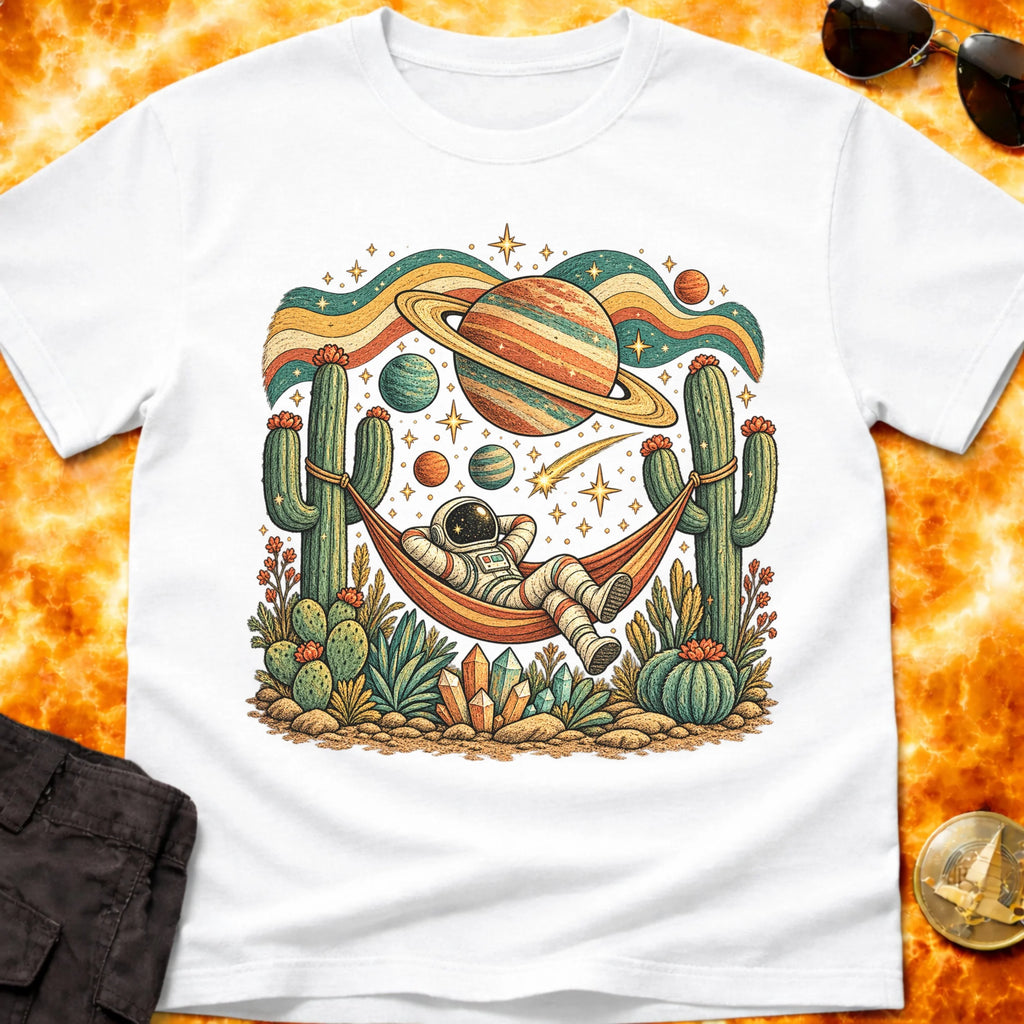 Folk Hammock Astronaut T-Shirt product image 7