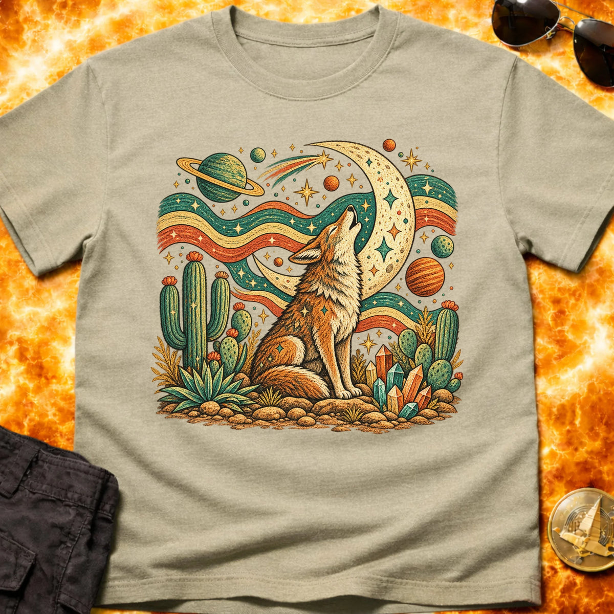 Folk Wolf T-Shirt product image 3