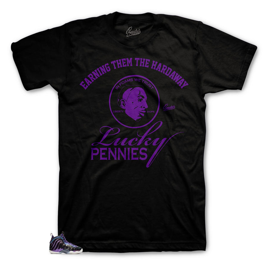 Foamposite Iridescent Lucky Pennies Shirt