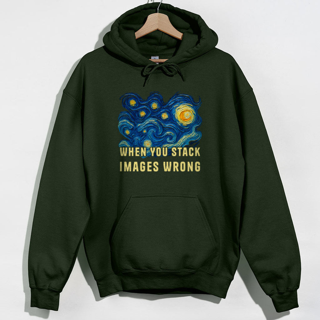 When You Stack Images Wrong Hoodie product image 3