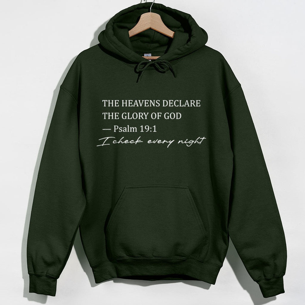 The Heavens Declare Glory Of God Hoodie product image 4