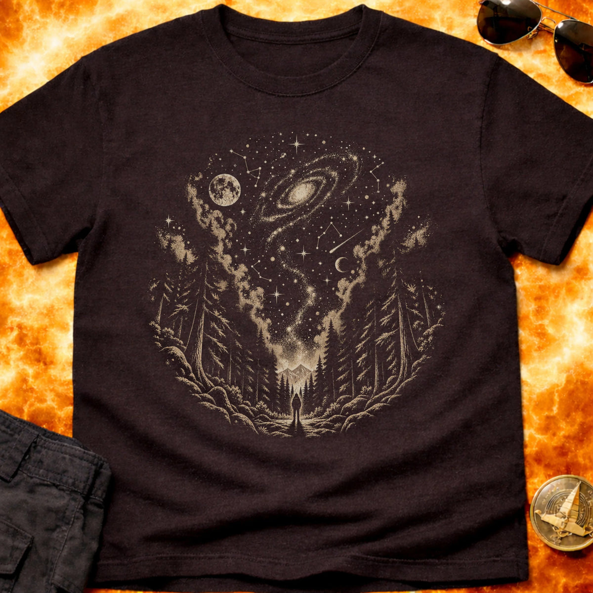 Galactic Forest T-Shirt product image 2
