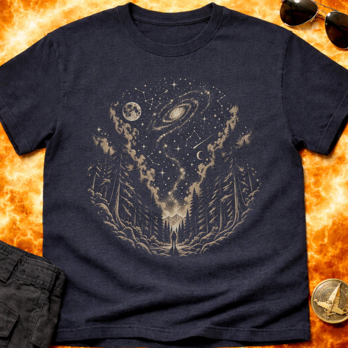 Galactic Forest T-Shirt product image 4