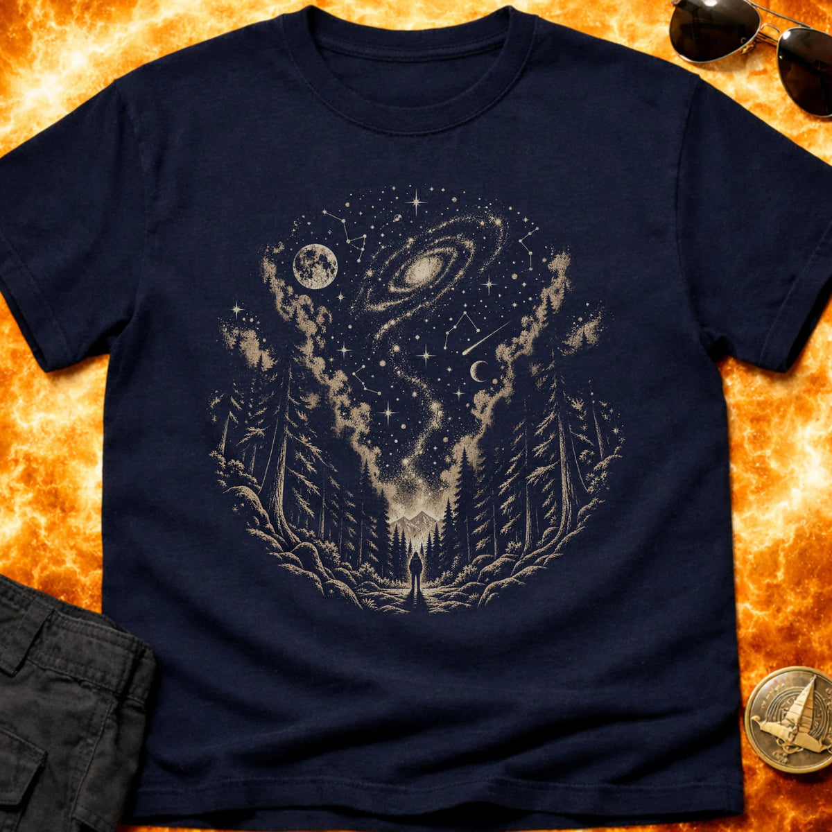Galactic Forest T-Shirt product image 3