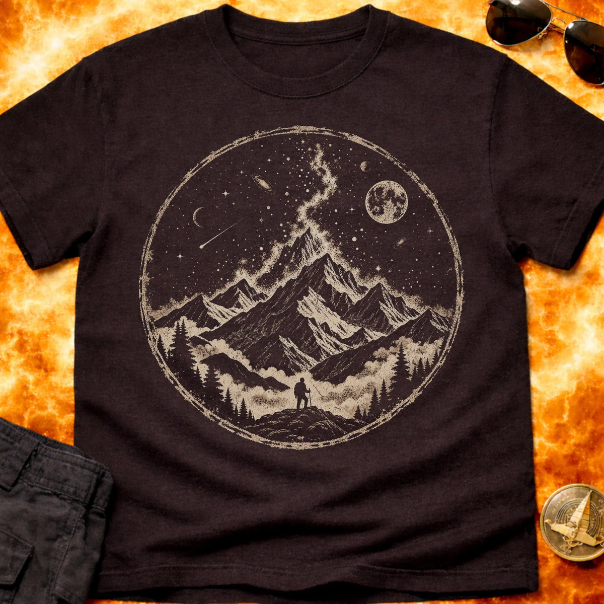Galactic Hiker T-Shirt product image 2