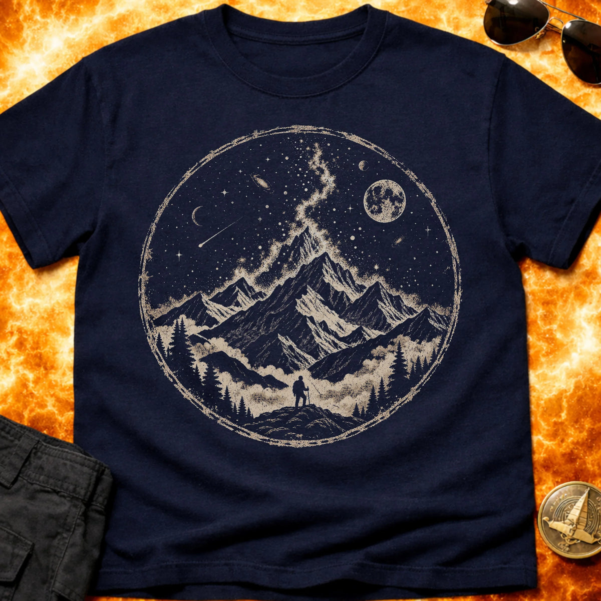 Galactic Hiker T-Shirt product image 3