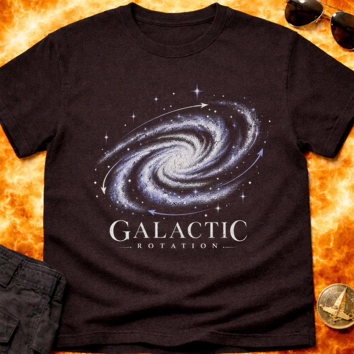 Galactic Rotation T-Shirt product image 4