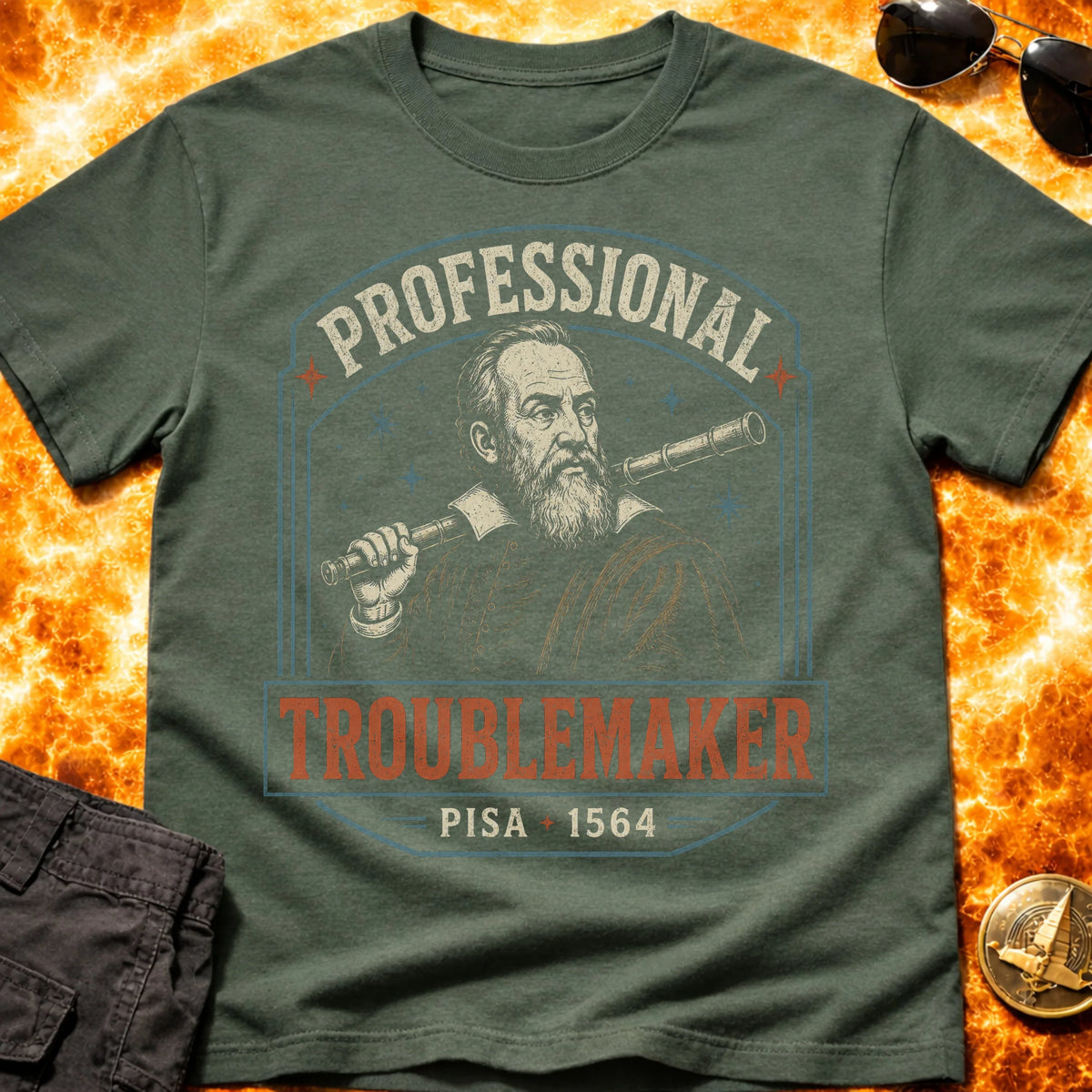 Gallilleo Professional Troublemaker T-Shirt product image 1