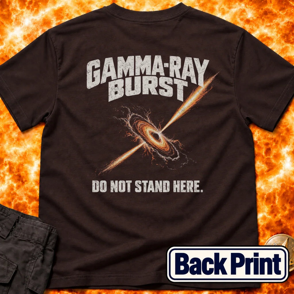 Gamma Ray Burst Back Print T-Shirt product image 2