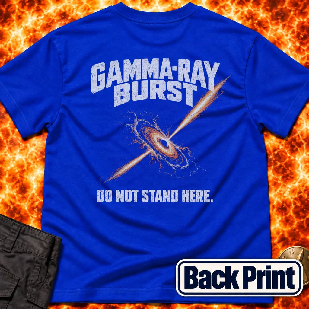 Gamma Ray Burst Back Print T-Shirt product image 5
