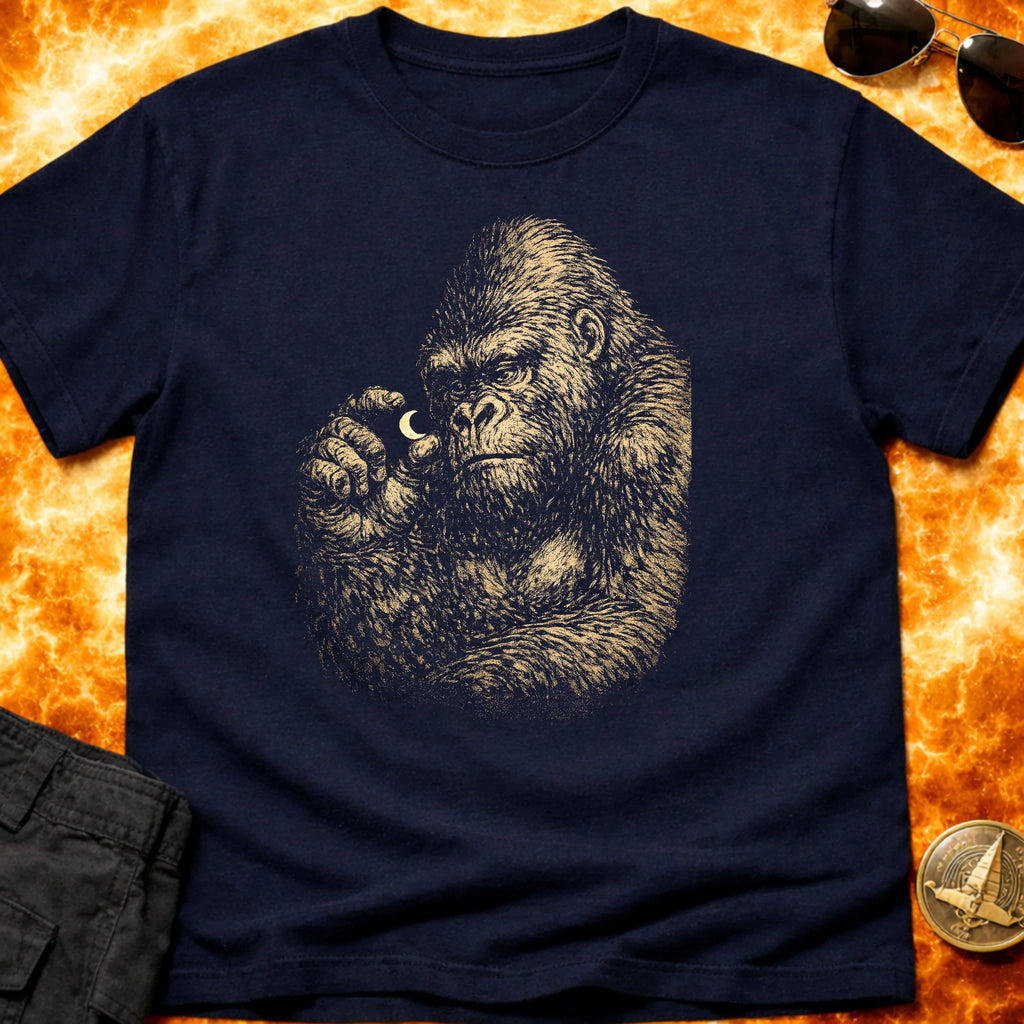 Gentle Gorilla Moon T-Shirt product image 3