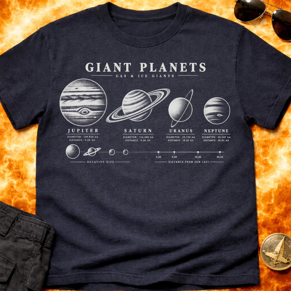 Giant Planets T-Shirt product image 2