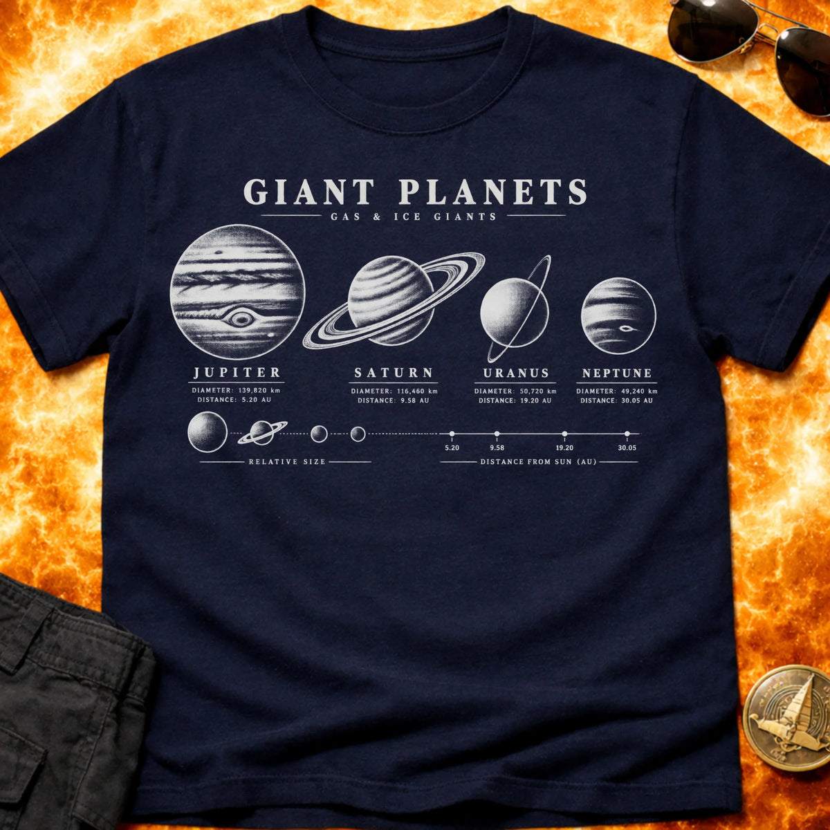 Giant Planets T-Shirt product image 1