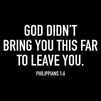 God Didn't Bring You This Far To Leave T-Shirt product image 2
