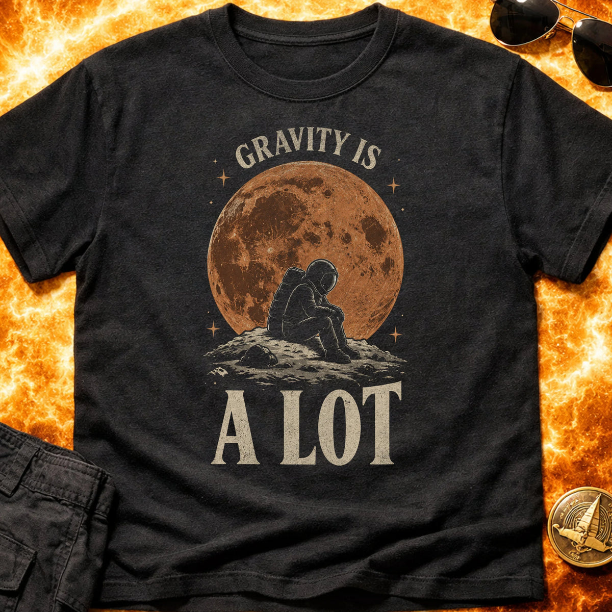 Gravity Is a Lot T-Shirt product image 3