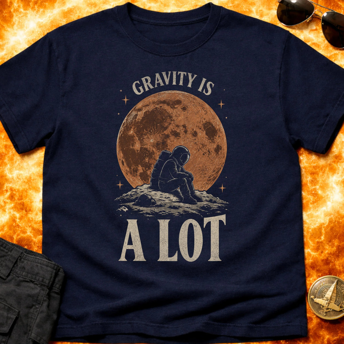 Gravity Is a Lot T-Shirt product image 1