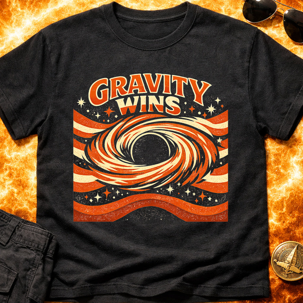 Gravity Wins T-Shirt product image 2