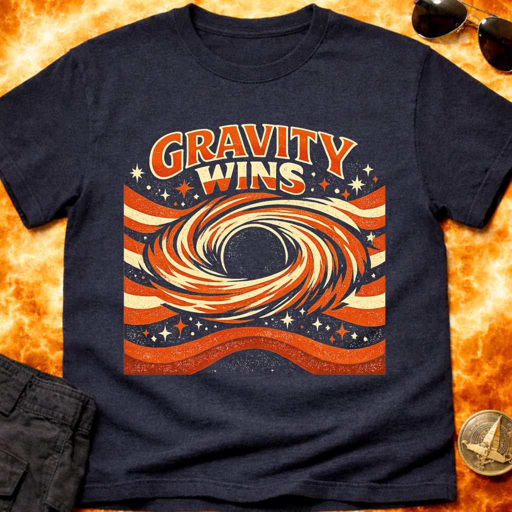 Gravity Wins T-Shirt product image 4