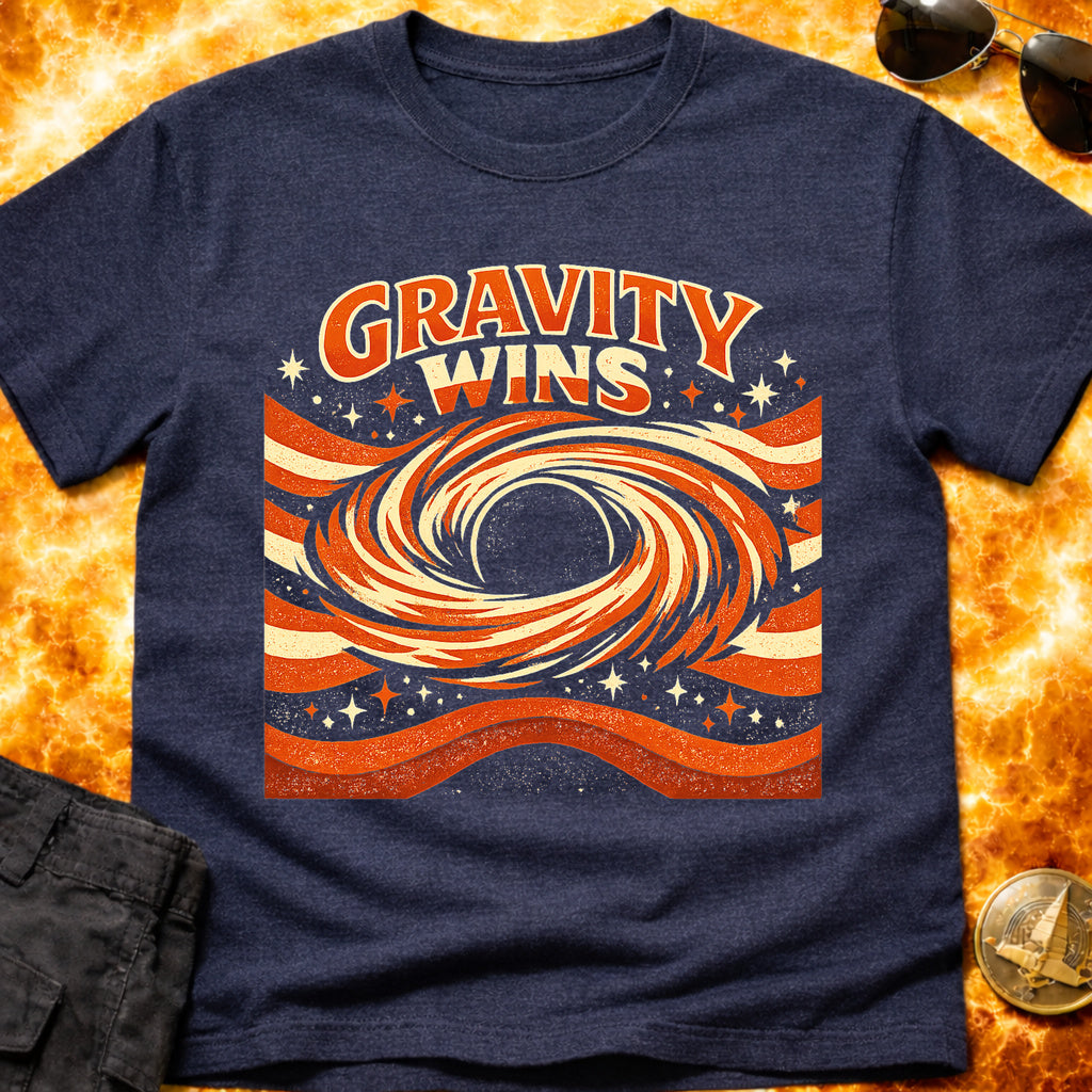 Gravity Wins T-Shirt product image 5