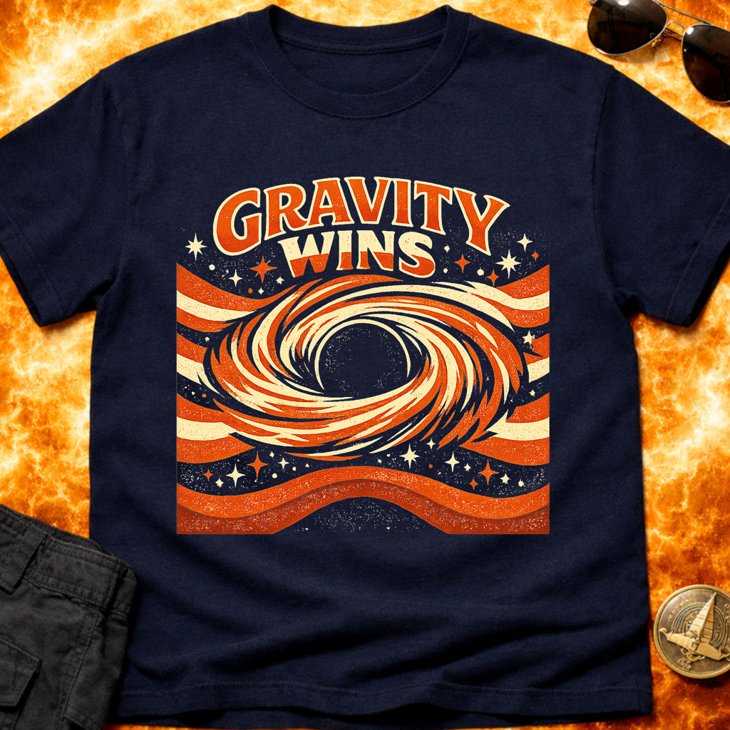 Gravity Wins T-Shirt product image 1